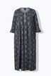 Maxi-Jerseykleid, Schlangenmuster, 3/4-Arm