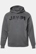 JAY-PI Hoodie Bauchfit, Fitness, Sweat, Kapuze, bis 7 XL