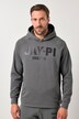 JAY-PI Hoodie Bauchfit, Fitness, Sweat, Kapuze, bis 7 XL