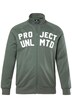 Tréninková mikina JAY-PI, kolekce fitness, stojáček, nášivky na hrudi, do 7XL