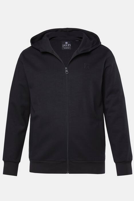 Chaqueta de entrenamiento JAY-PI, fitness, capucha, hasta la talla 7 XL