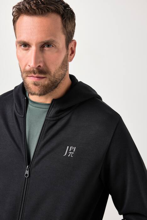 Chaqueta de entrenamiento JAY-PI, fitness, capucha, hasta la talla 7 XL