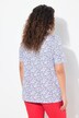 T-shirt, fisk, læg, V-udskæring, korte ærmer