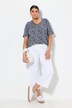 Jeans-culotte Mary, brede, wijde pijpen, elastische tailleband