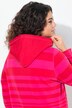 Hoodie, striber, kængurulomme, hætte, lange ærmer