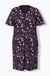 Bigshirts, set van 2, stippen, ronde hals/V-hals, korte mouw