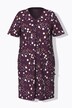 Bigshirts, set van 2, stippen, ronde hals/V-hals, korte mouw