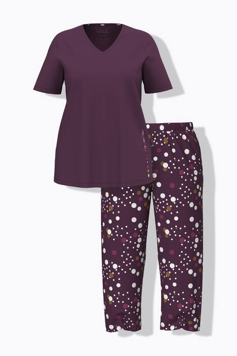 Polka Dot Two Piece Pajama Set