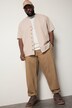 Pantalon à pinces STHUGE, coupe Tapered Loose Fit - jusqu'à la taille 74