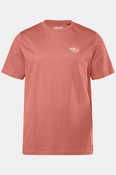 Men+ T-skjorte, halve ermer, lite trykk, opptil 8 XL