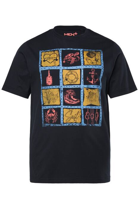 Tričko Men+, krátké rukávy, potisk, do 8XL
