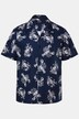 Chemise Men+, imprimé all-over, manches courtes et col cubain, coupe Cuba Fit - jusqu'au 8 XL