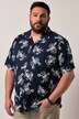 Chemise Men+, imprimé all-over, manches courtes et col cubain, coupe Cuba Fit - jusqu'au 8 XL