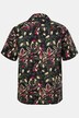 Chemise Men+, imprimé all-over, manches courtes et col cubain, coupe Cuba Fit - jusqu'au 8 XL