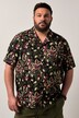 Chemise Men+, imprimé all-over, manches courtes et col cubain, coupe Cuba Fit - jusqu'au 8 XL