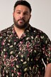 Chemise Men+, imprimé all-over, manches courtes et col cubain, coupe Cuba Fit - jusqu'au 8 XL