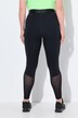 Sporty leggings, meshindsats, hurtigttørrende, genbrug