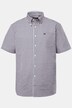 Chemise Men+ en seersucker à carreaux, manches courtes et col à pointes boutonnées, coupe Comfort Fit - jusqu'au 8 XL