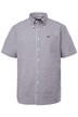 Kostkovaný košile Men+, krátké rukávy, seersucker, límeček s knoflíky, Comfort střih, do 8XL