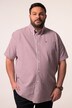 Kostkovaný košile Men+, krátké rukávy, seersucker, límeček s knoflíky, Comfort střih, do 8XL