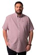 Kostkovaný košile Men+, krátké rukávy, seersucker, límeček s knoflíky, Comfort střih, do 8XL
