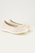 Ballerines en cuir Caprice. Brides croisées - largeur H