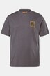 Men+ T-shirt, korte mouw, print, gemêleerde jersey, tot 8XL