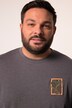 Men+ T-shirt, korte mouw, print, gemêleerde jersey, tot 8XL