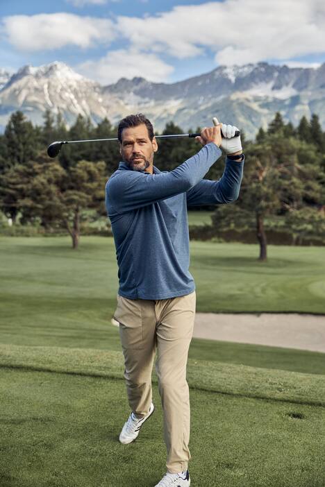 Polo de manga larga JAY-PI, golf, QuickDry, hasta 7 XL