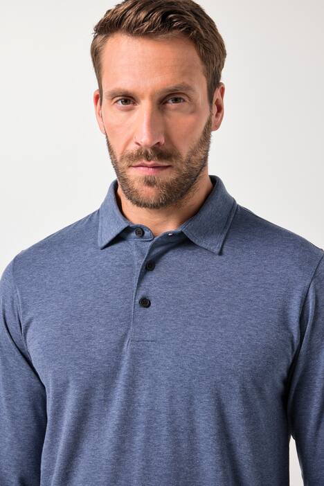 Polo de manga larga JAY-PI, golf, QuickDry, hasta 7 XL