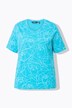 T-shirt, motif animal. Col V et manches courtes. Coupe Classic