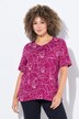 T-shirt, motif animal. Col V et manches courtes. Coupe Classic