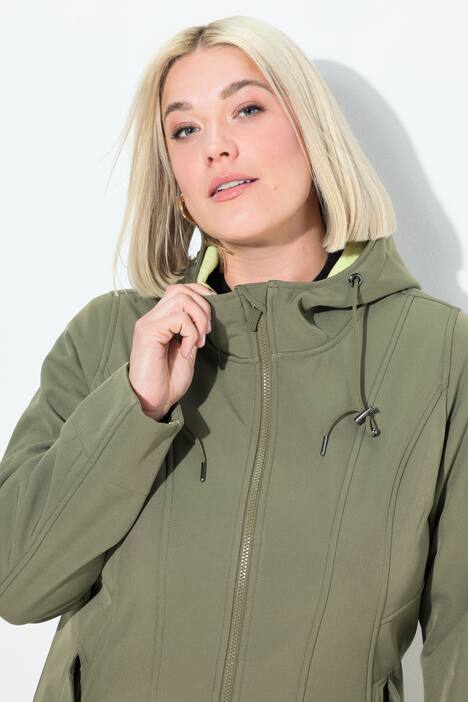 Veste softshell HYPRAR, matière déperlante, fermeture à glissière à double sens