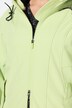 HYPRAR softshell-jas, waterafstotend, 2-weg rits