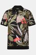 Men+ poloskjorte, magepassform, halvermet, heldekkende trykk, opptil 8 XL