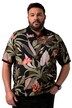 Polokošile Men+, břišní střih, krátké rukávy, plošný potisk, do 8XL