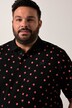Men+ poloskjorte, piqué, heldekkende trykk, halve ermer, opptil 8 XL