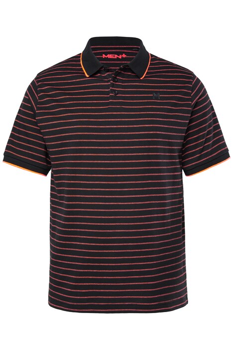 Polokošile Men+, krátké rukávy, žerzej, pruhy, do 8XL