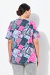 T-shirt, A-form, pyntelæg, hjerteudskæring, korte ærmer