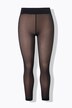 Legging-collant aspect transparent, intérieur couleur chair