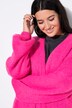 Chaqueta de punto, oversize, forma abierta, punto confortable
