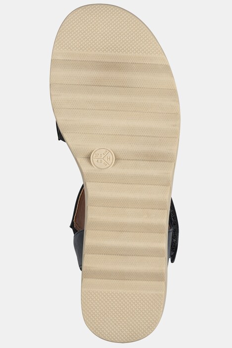 Sandaler med remme, Jana Softline, veganske, bredde H