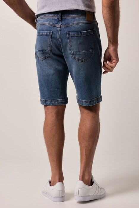 JP1880 Jeans-Bermuda, Denim, FLEXNAMIC®, Vintage Look, Loose Fit, 5-Pocket, bis Gr. 72