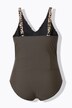 Bellieva badpak zonder zachte cups, luipaard/strepen