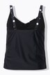 Top del tankini Bellieva senza coppe con pallini