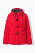 Veste softshell HYPRAR à capuche. Matière déperlante. Boutons brandebourg