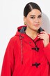 Veste softshell HYPRAR à capuche. Matière déperlante. Boutons brandebourg