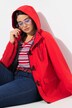 Veste softshell HYPRAR à capuche. Matière déperlante. Boutons brandebourg