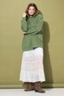 Hoodie, oversized, limonadeprint, capuchon