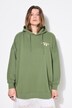 Hoodie, oversized, limonadeprint, capuchon